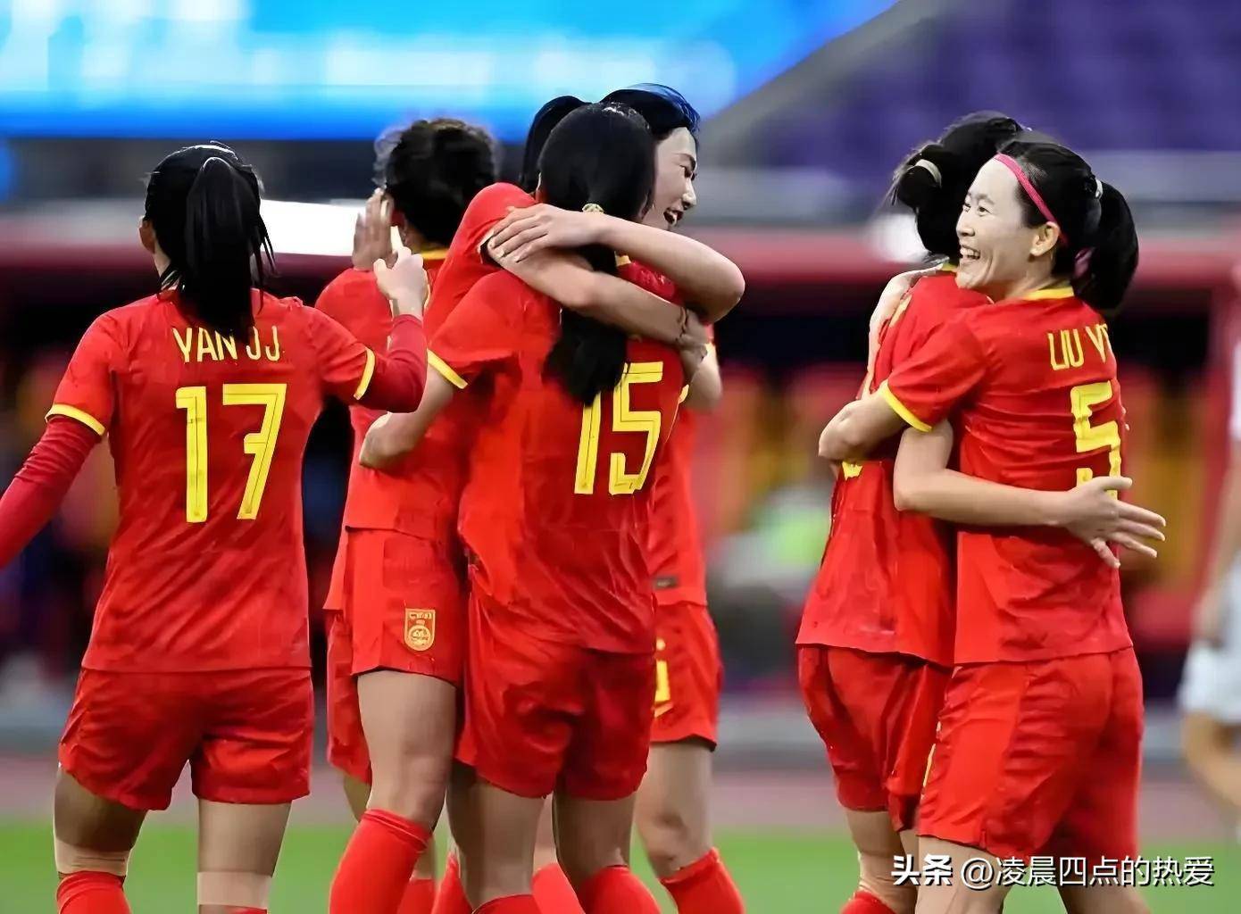 韩国女足全力血拼，终结连败